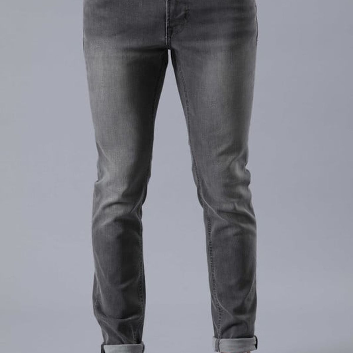 LEE - Jeans Malone Skinny Tiro Medio Fit Gris