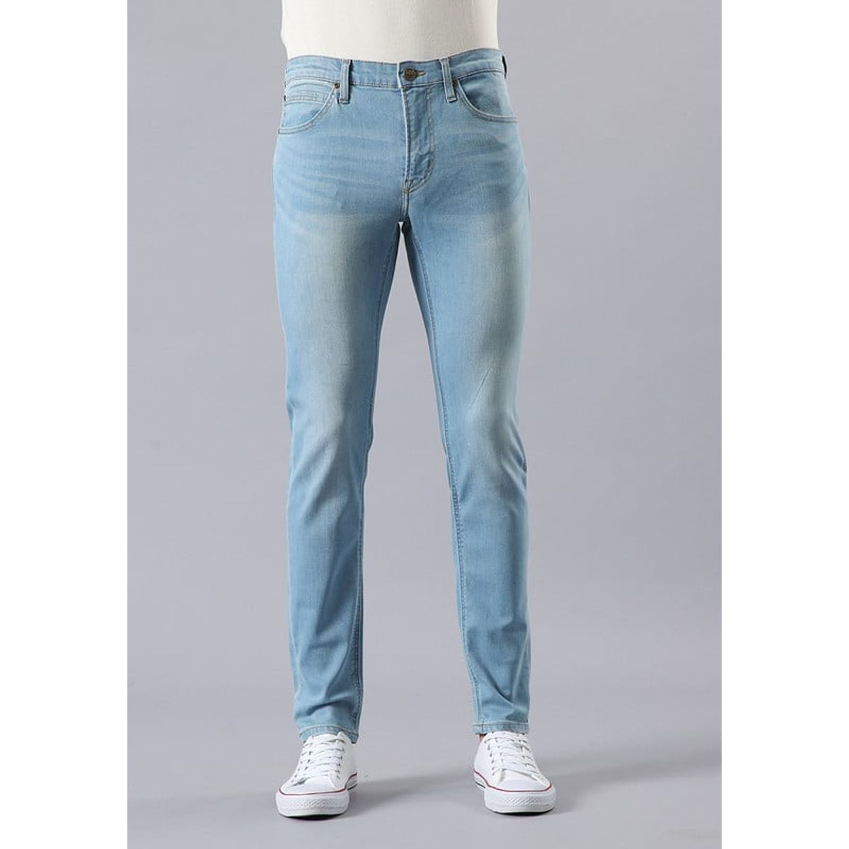 LEE - Jeans Malone Skinny Tiro Medio Azul Claro