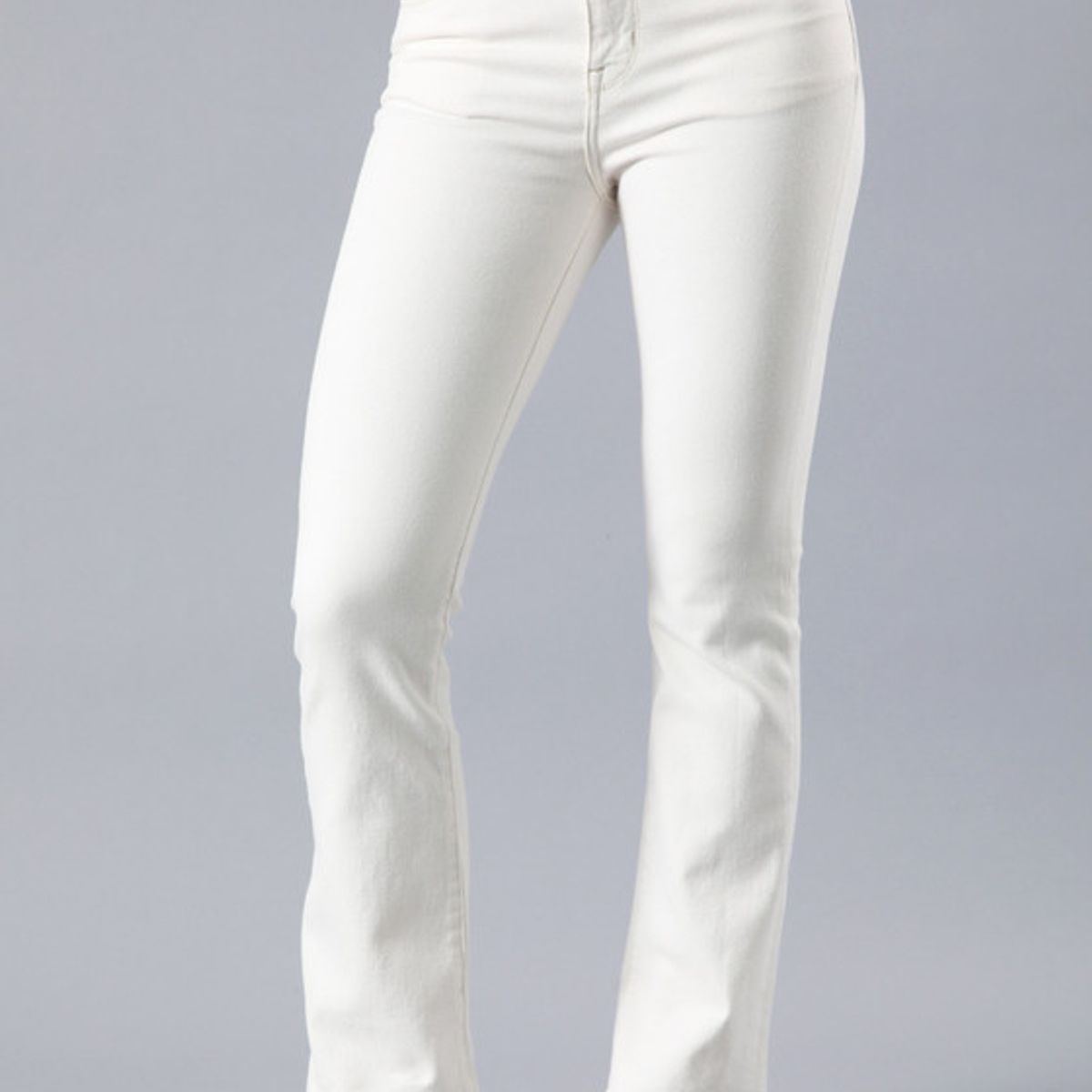 LEE - Jeans Breese Boot Flare Tiro Alto Blanco