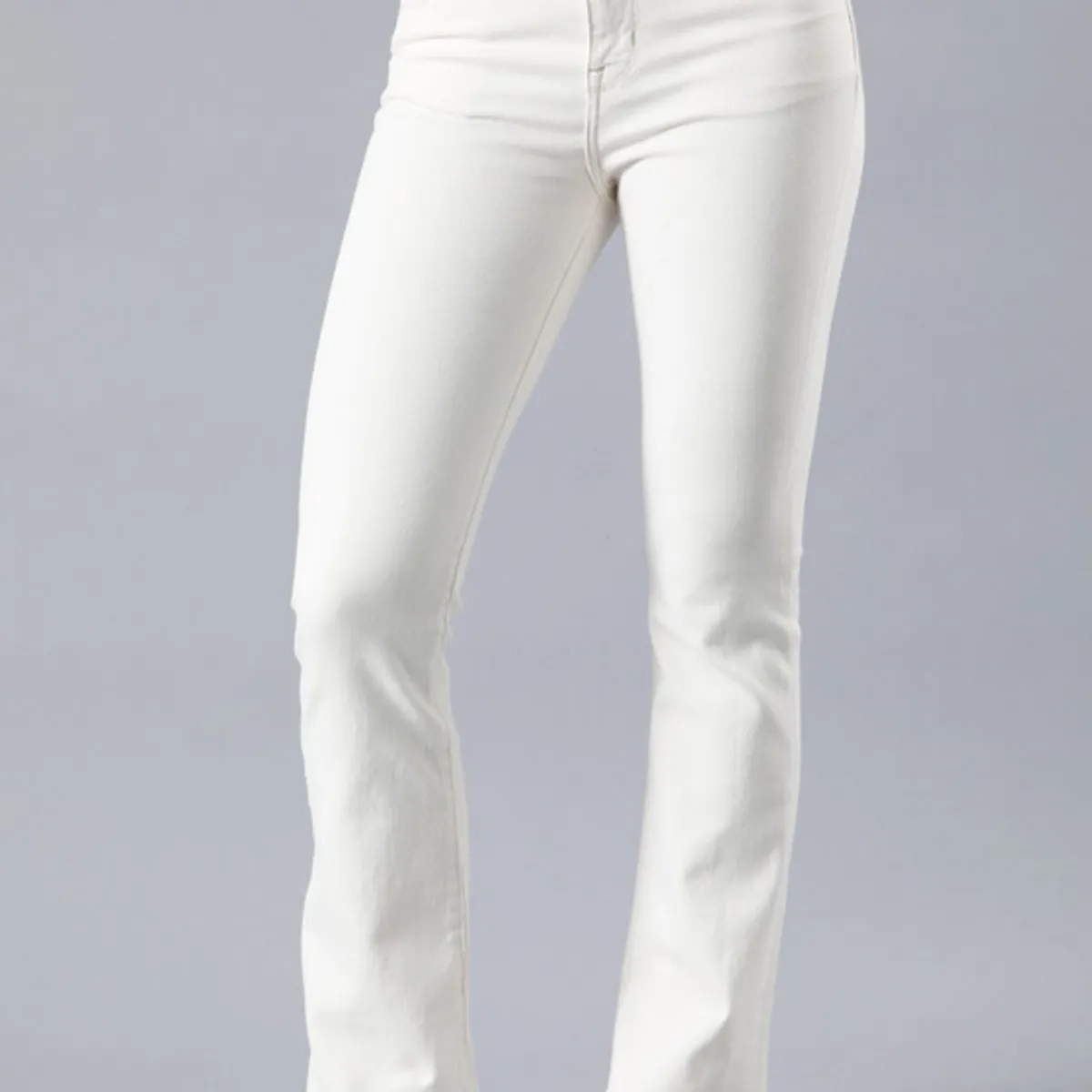 LEE - Jeans Breese Boot Flare Tiro Alto Blanco