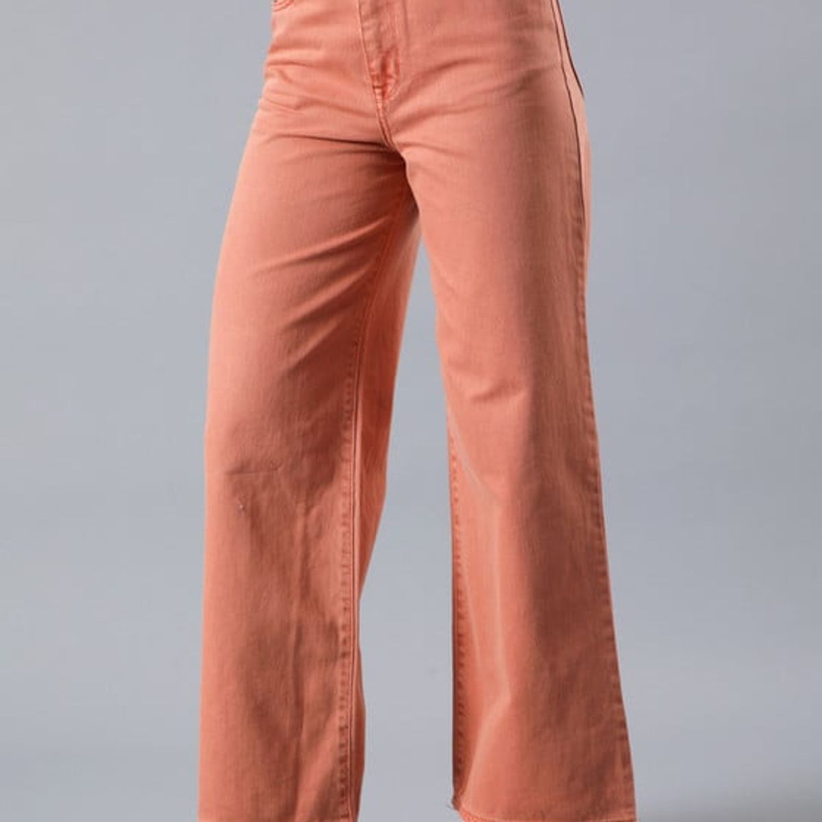 LEE - Jeans Stella A Line Relaxed Fit Tiro Alto Naranjo