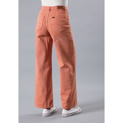 Imagen 2 del producto Jeans Stella A Line Relaxed Fit Tiro Alto Naranjo