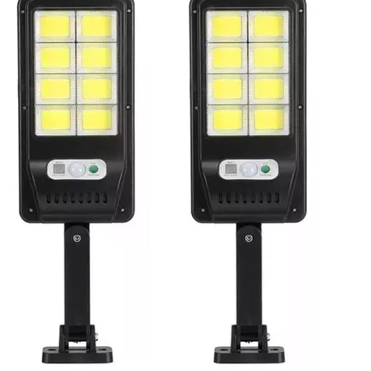 GENERICO - Pack 2 Foco Solar Led Exterior Sensor Movimiento 160 Led Ts8