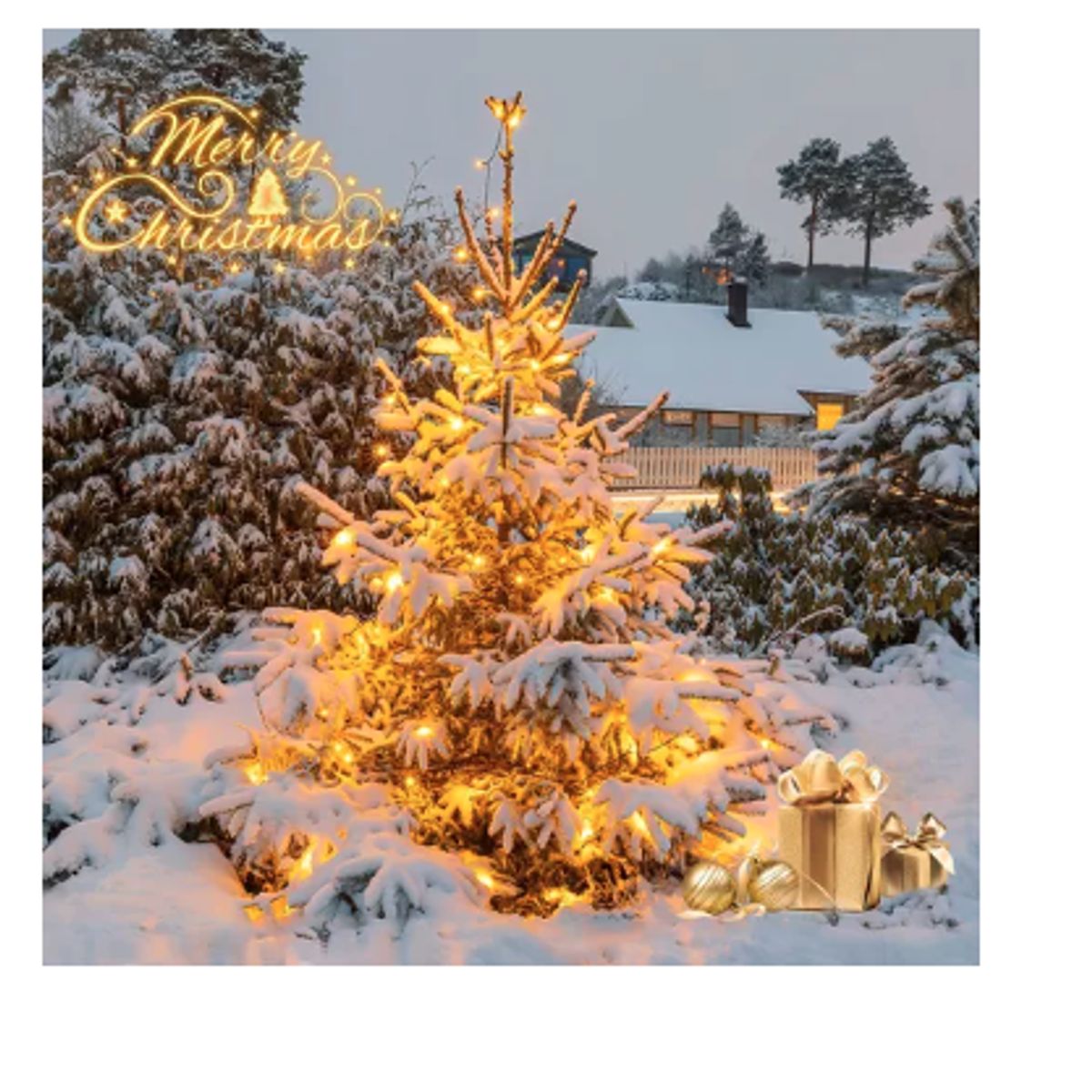 GENERICO - Pack X2 Luz Guirnalda Solar 200 Led Cálida Decoracion 20mts Pack X2