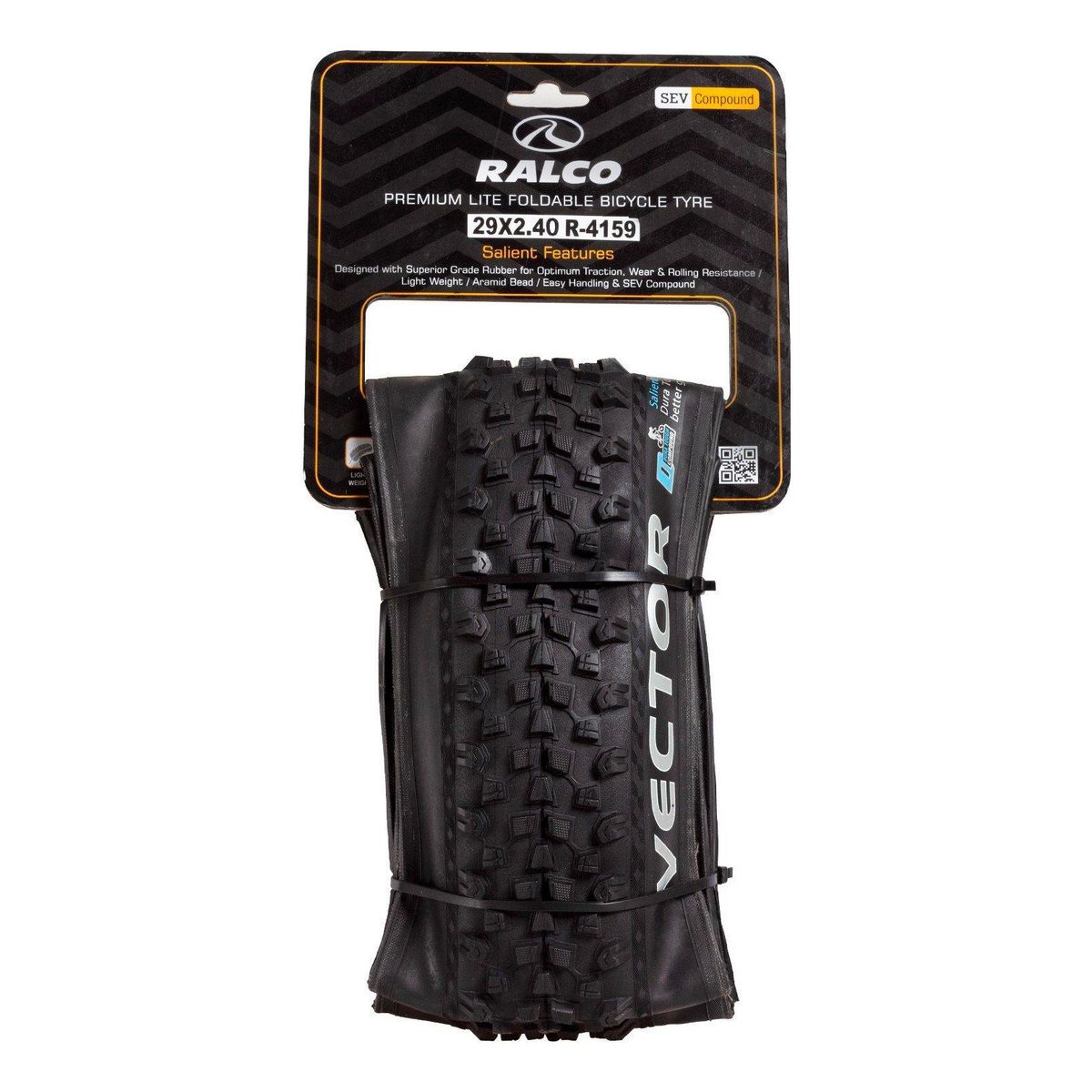GENERICO - Neumático Bicicleta Ralco Vector Aro 29 X 2.35/2.40 Kevlar