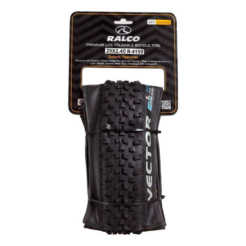 GENERICO - Neumático Bicicleta Ralco Vector Aro 29 X 2.35/2.40 Kevlar