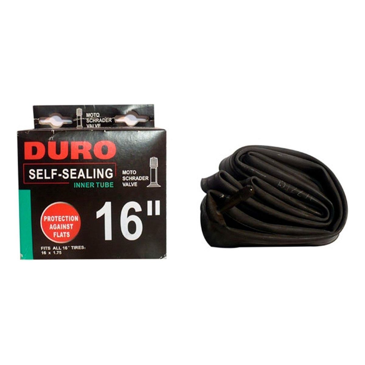 DURO - Cámara Bicicleta Duro 16 X 1.75 Valvula Auto