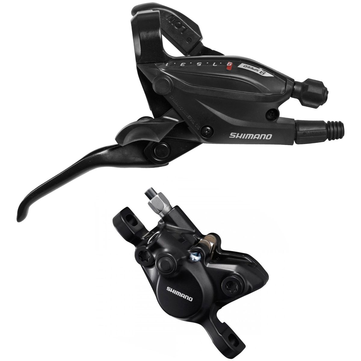 SHIMANO - Freno Hidraulico Completo Shimano Trasero St-ef505(r)