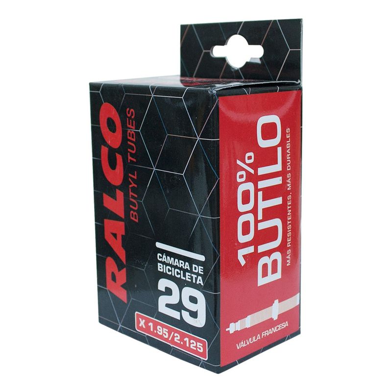 GENERICO - Cámara Bicicleta Ralco Aro 29 X 1.95/2.125 V Francesa Butilo