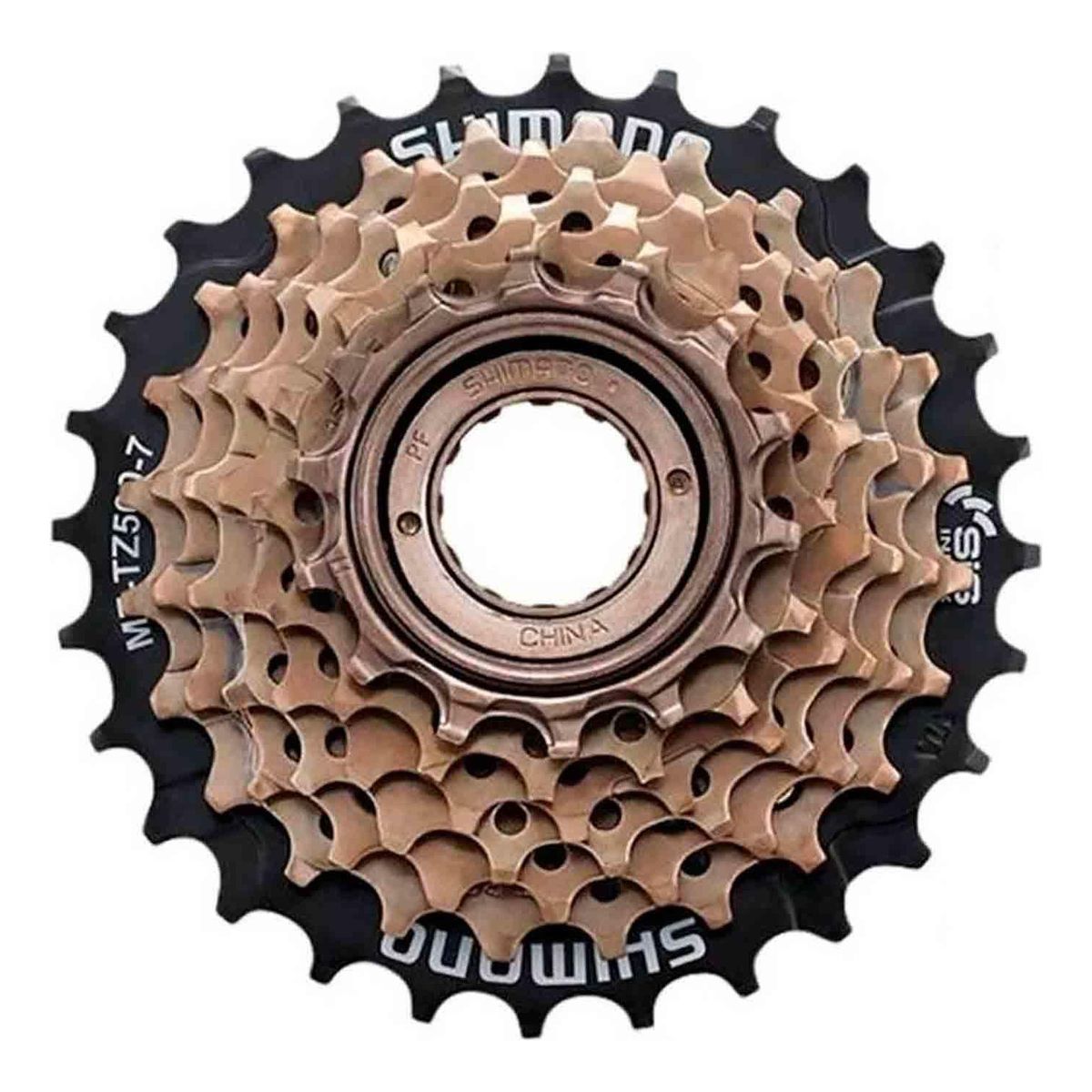 SHIMANO - Piñon Atornillado Shimano Tourney Tz Mf-tz500-7 7v. (14-28)