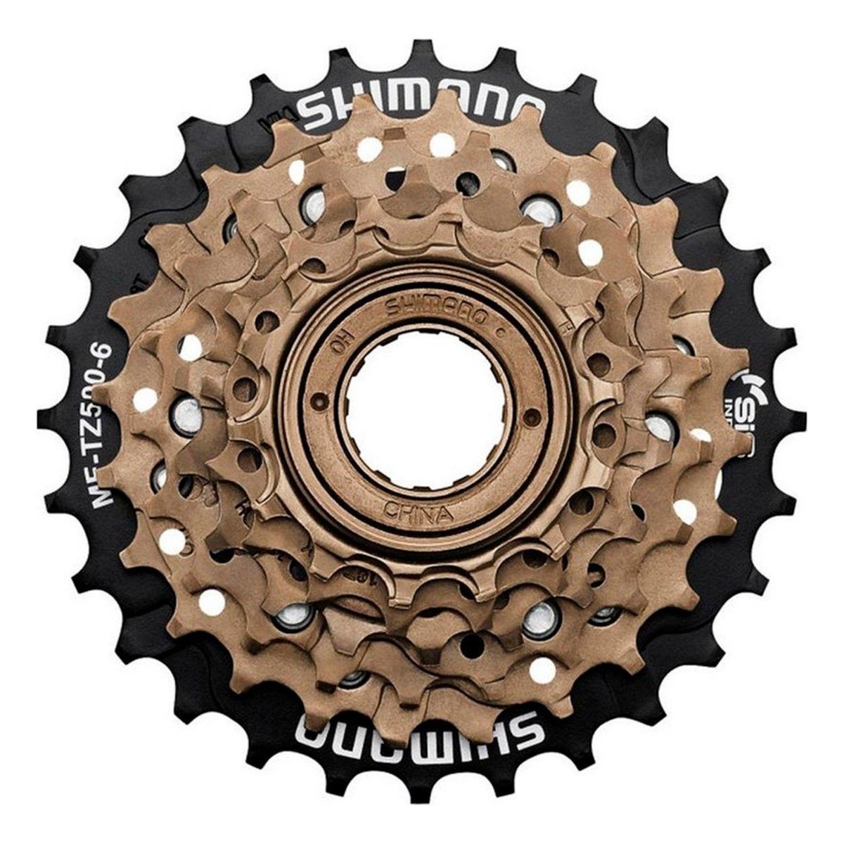 SHIMANO - Piñon Atornillado Shimano Tourney Tz Mf-tz500-6 6v. (14-28)