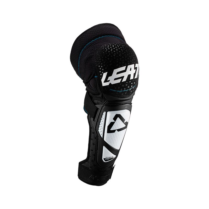 LEATT - Rodillera Leatt Infantil canillera 3DF Hybrid EXT Blanco/Negro