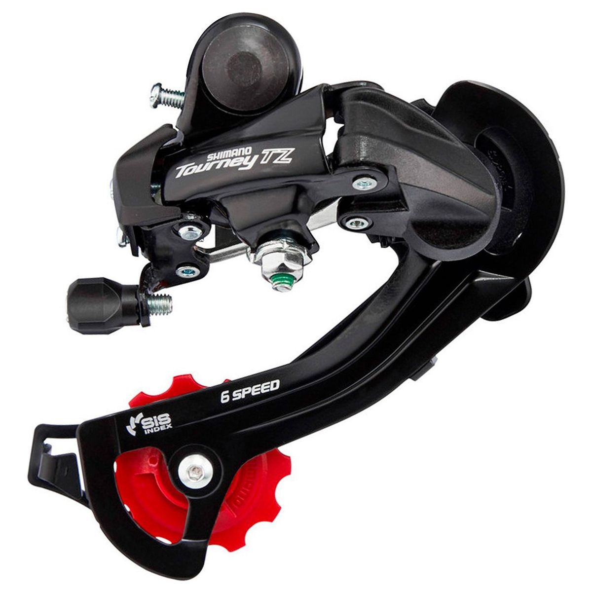 SHIMANO - Cambio Shimano Tourney 6 Velocidades De Pata Media Rd-tz500