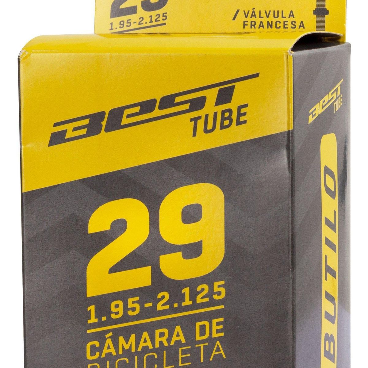 BEST - Cámara Bicicleta Best Aro 29 X 2.125 Butilo Valvula Francesa