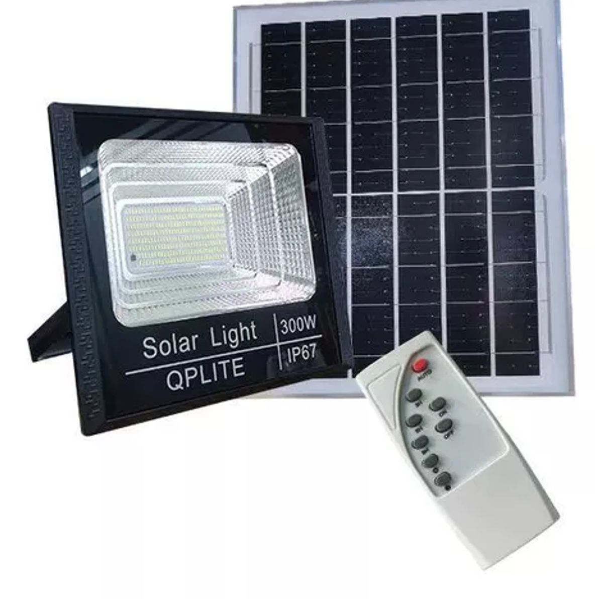 GENERICO - Foco Reflector Solar Interior Y Exterior 300w