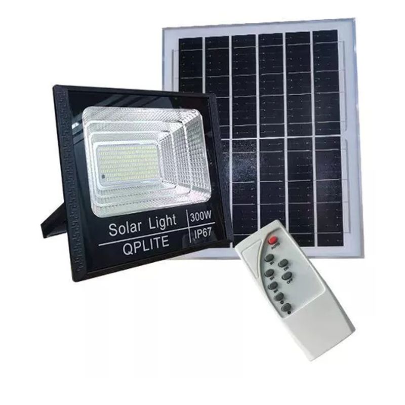 GENERICO - Foco Reflector Solar Interior Y Exterior 300w