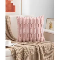 GENERICO - PACK DE 2 FUNDAS ESTILO BAMBU 45x45cm