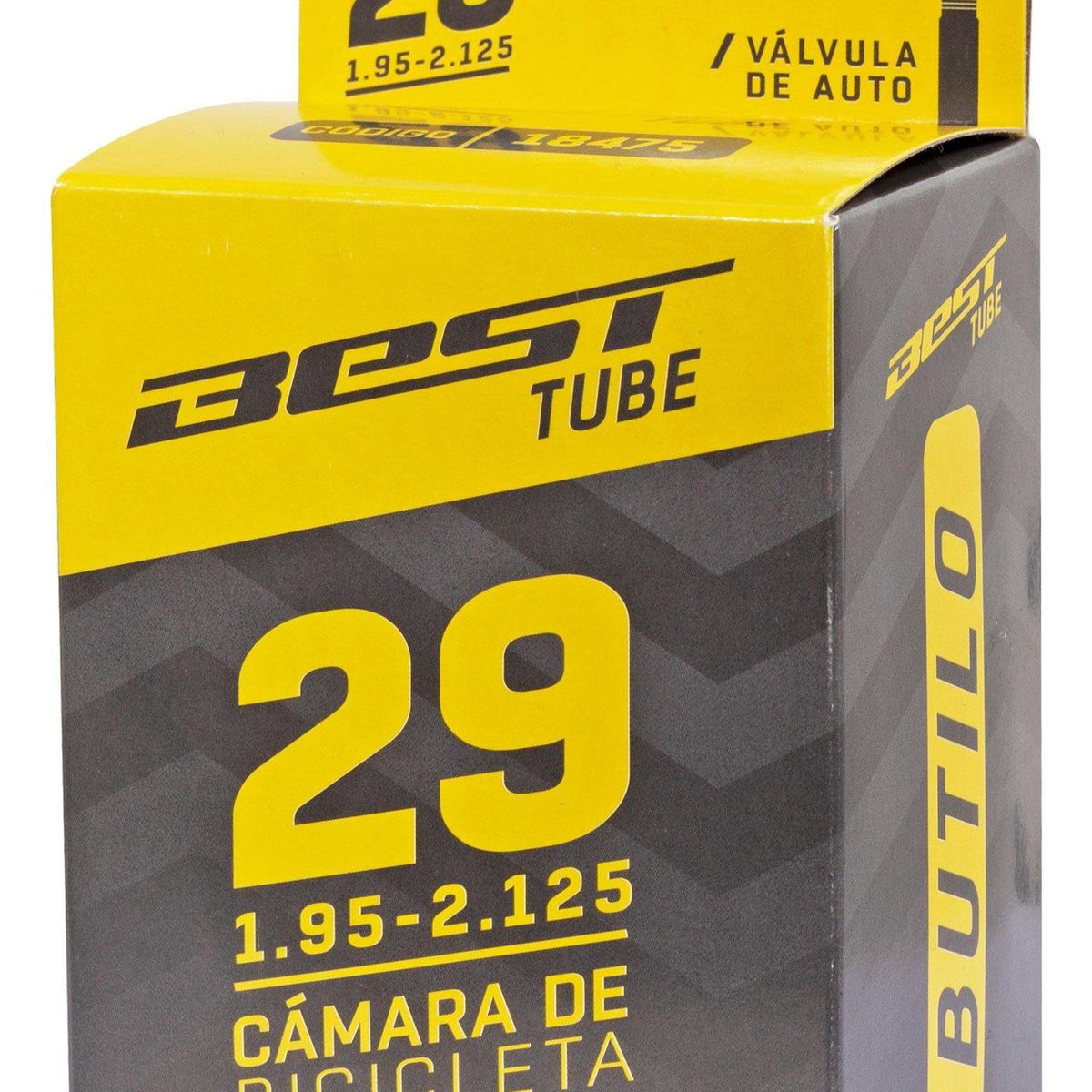 BEST - Camara Best Butilo 29 X 1.95 / 2.125 Val/auto 48mm