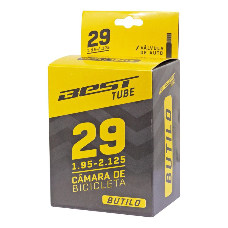 BEST - Camara Best Butilo 29 X 1.95 / 2.125 Val/auto 48mm