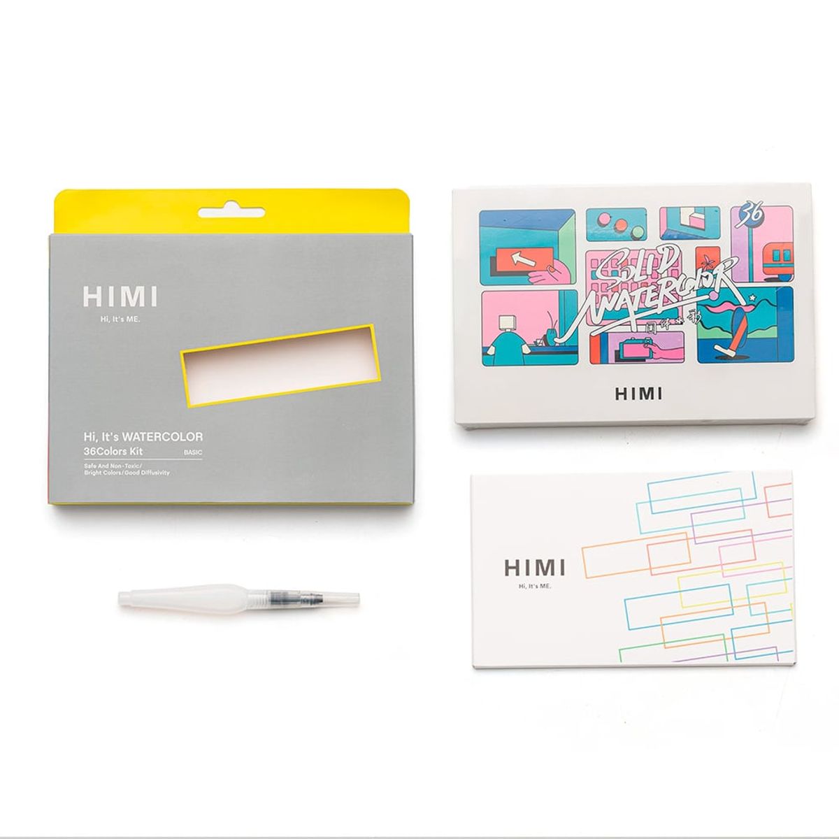 HIMI - HIMI set de Acuarela de 36 Colores