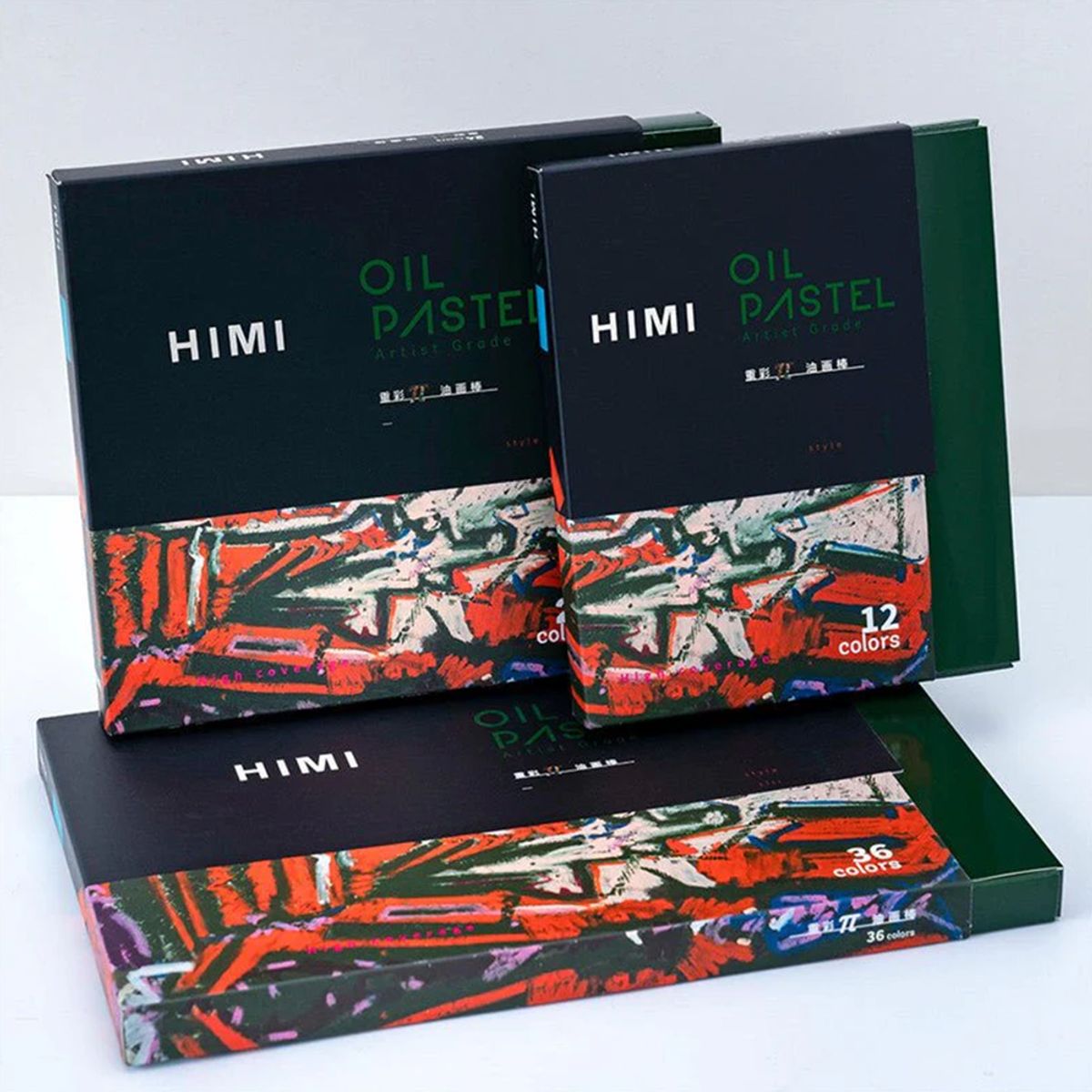 HIMI - HIMI Pasteles al Oleo 24 colores