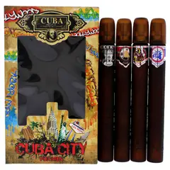 CUBA - City Set de 4 Perfumes