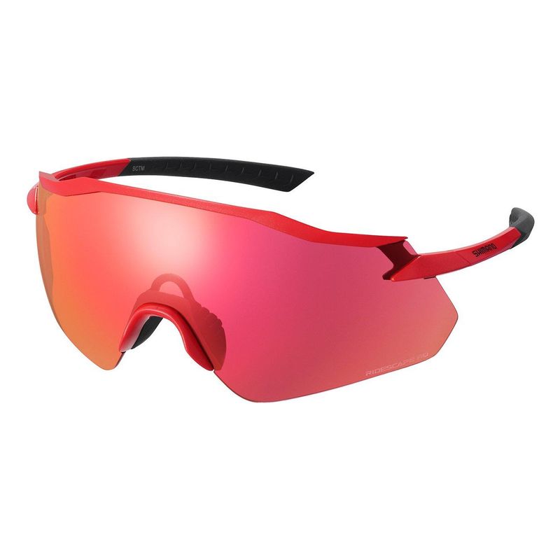 SHIMANO - Lente Shimano Ridescape Road Metallic Red Ce-eqnx4rd