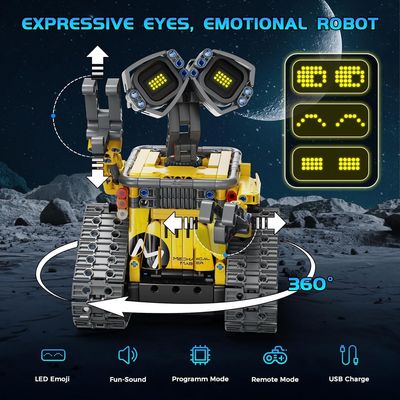 Imagen 2 del producto 3 en 1 Robot Wall-e Autobot y Dinobot Bloques Radio Control
