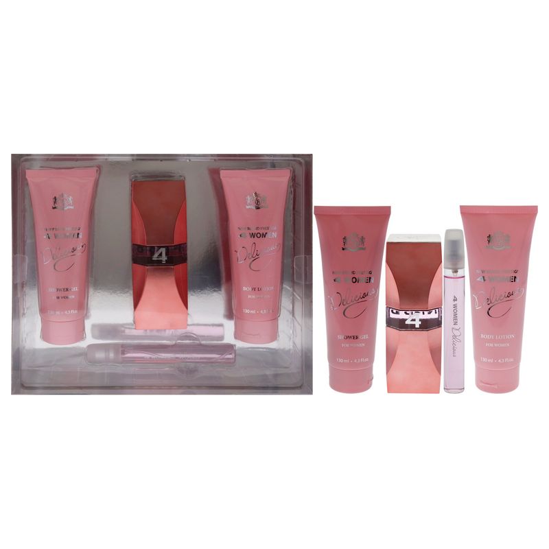 NEW BRAND - Prestige 4 Woman Delicious Set de 4 Fragancias New Brand
