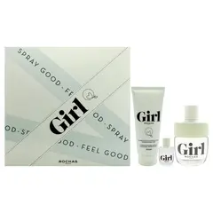 ROCHAS - Girl Set 3 Fragancias EDT100+GEL100+MiniSPRAY5
