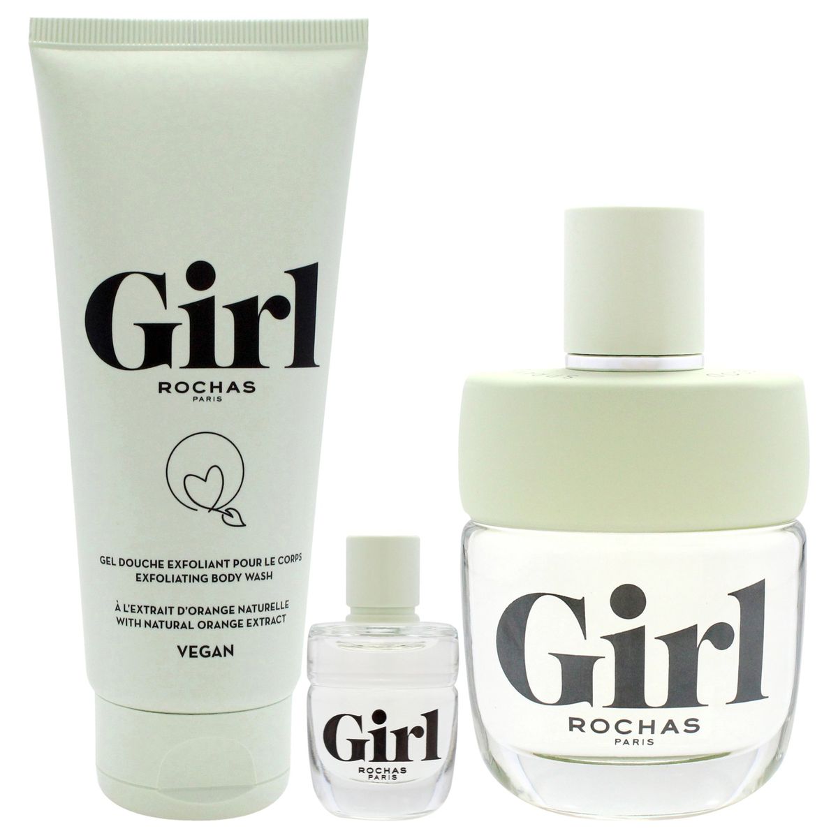 ROCHAS - Rochas Girl Set 3 Fragancias EDT100+GEL100+MiniSPRAY5 Rochas