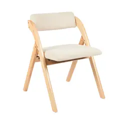 KLIK - Silla Betlahem de madera plegable acolchada - Beige
