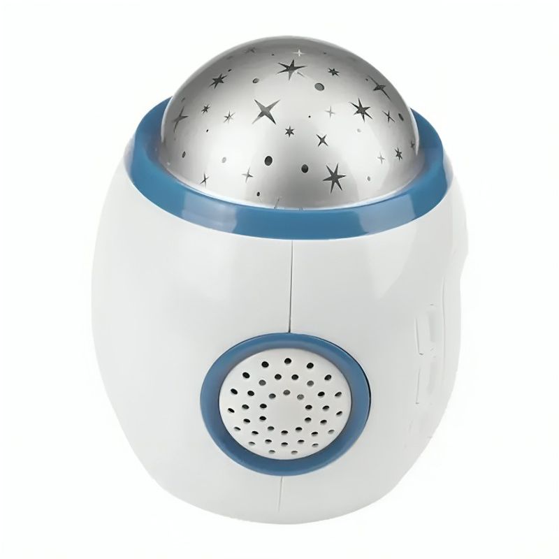 OEM - Reloj Despertador Digital Luz Led Estrellas Sonido