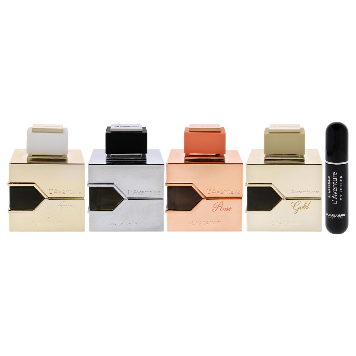 AL HARAMAIN - Set De Perfume Edp Mujer L'aventure Collection 100 Ml (4 Unidades) Al Haramain
