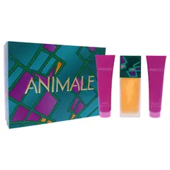 ANIMALE - Set de 3 Perfumes EDP100ml + Loción100ml + Gel100ml