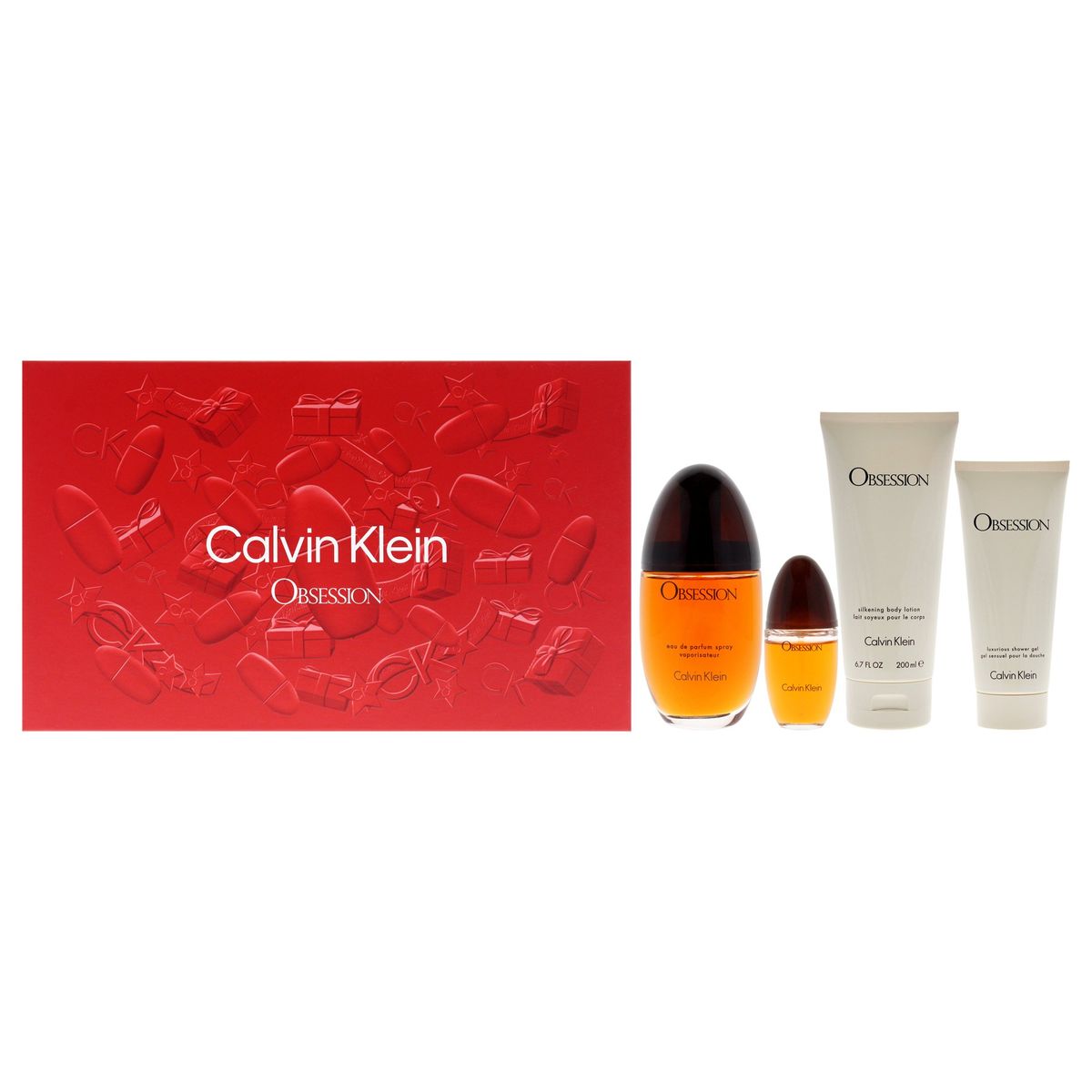 CALVIN KLEIN - Obsession Set de 4 Perfumes Calvin Klein