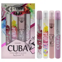 CUBA - Quad I Set de 4 Perfumes
