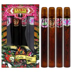 CUBA - Jungle Set de 4 Perfumes