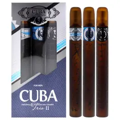 CUBA - Trio 2 Set de 3 Perfumes