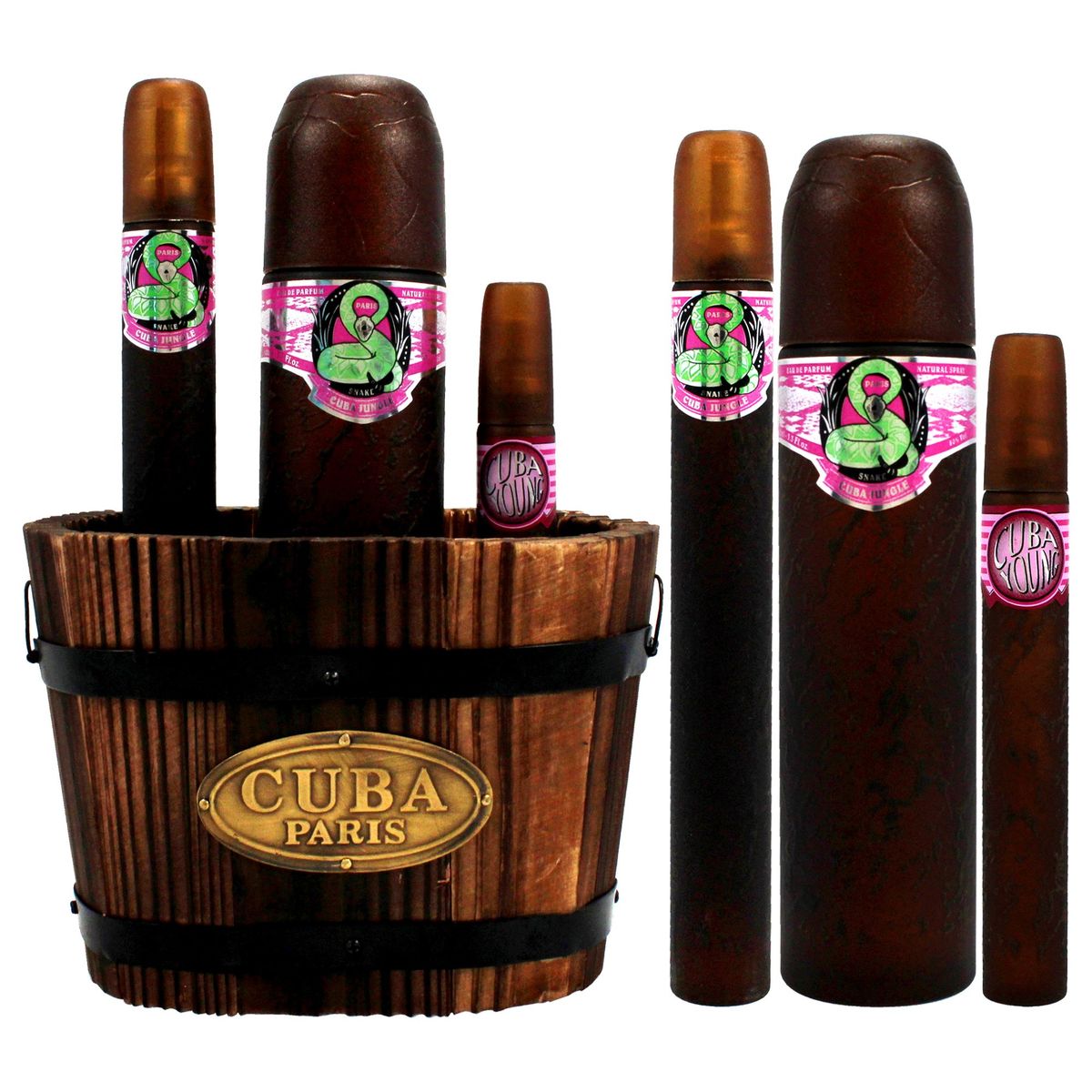 CUBA - Cuba Jungle Snake Set de 3 Perfumes Cuba