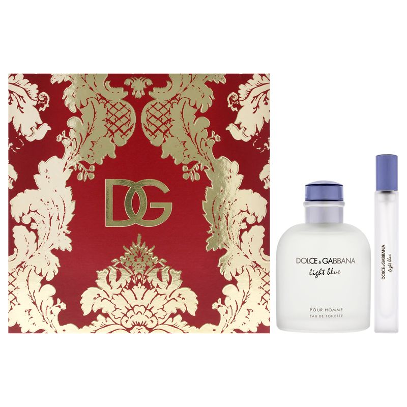 DOLCE&GABBANA - Light Blue Set de 2 PerfumesEDT125ml+MiniSpray10ml Dolce&Gabbana