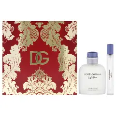 DOLCE&GABBANA - Light Blue Set de 2 PerfumesEDT125ml+MiniSpray10ml