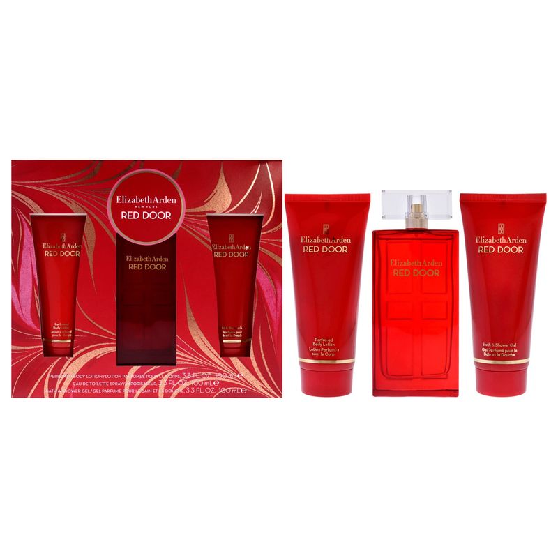ELIZABETH ARDEN - Red Door Set de 3 Perfumes EDT100ml + Crema100ml Elizabeth Arden