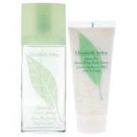 Set Perfume Edp Green Tea Mujer 100 Ml + Crema Corporal