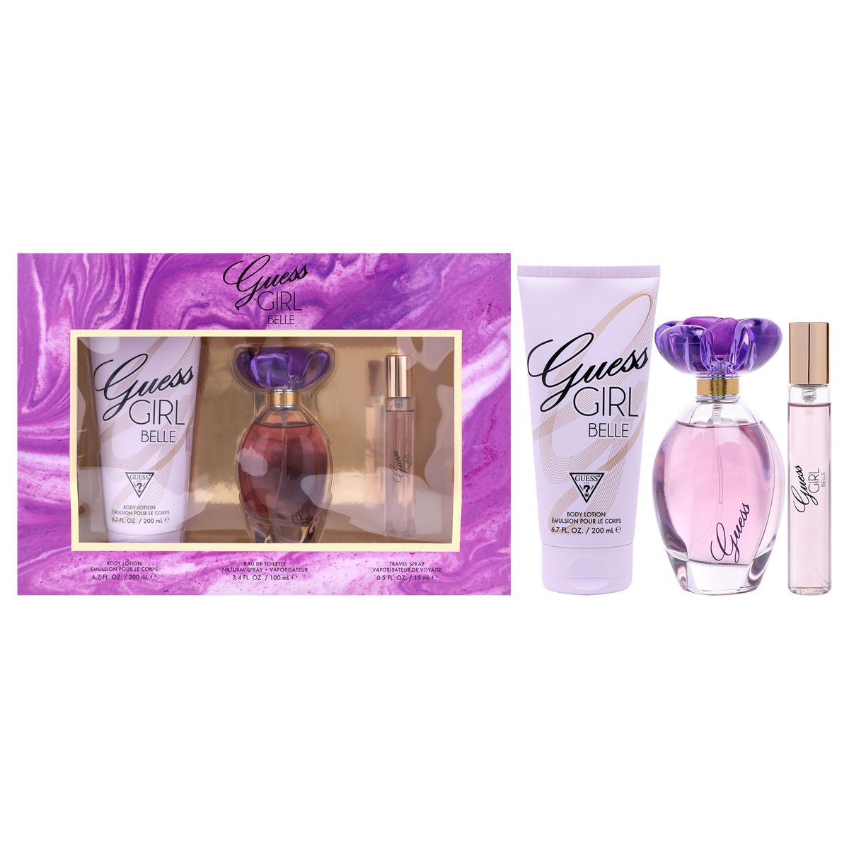 GUESS - Guess Girl Belle Set de 3 Perfumes Guess