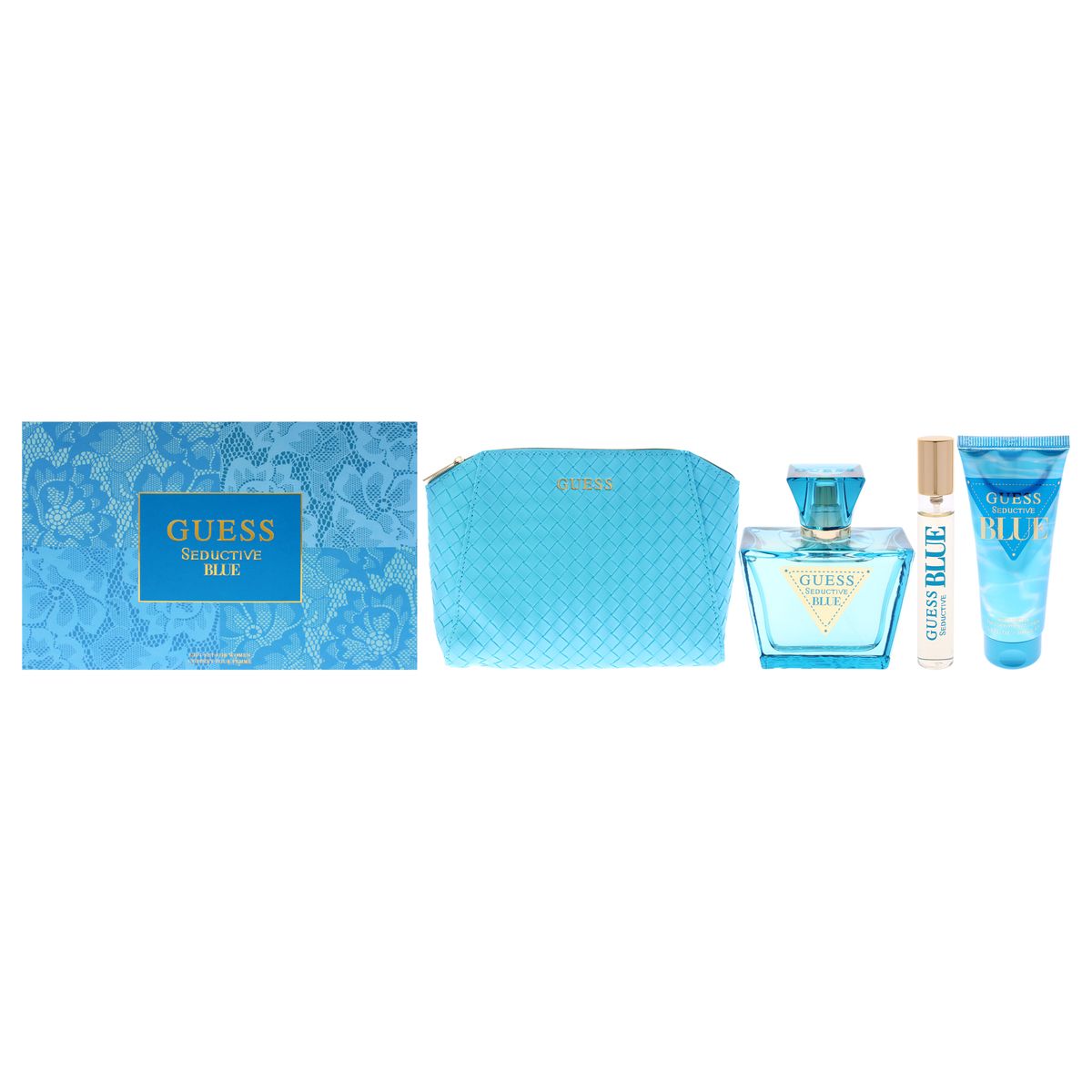 GUESS - Guess Seductive Blue Set de 4 Perfumes Guess