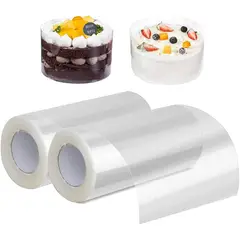 KUANGYE - Rollo Acetato Repostería - 10 Cms De Alto Y 60 Mtrs Largo