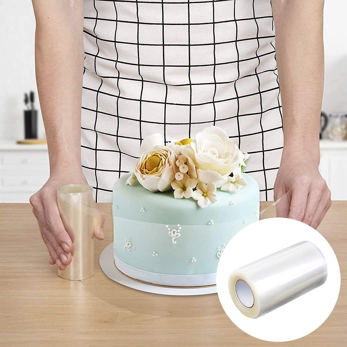 KUANGYE - Rollo Acetato Repostería - 10 Cms De Alto Y 60 Mtrs Largo