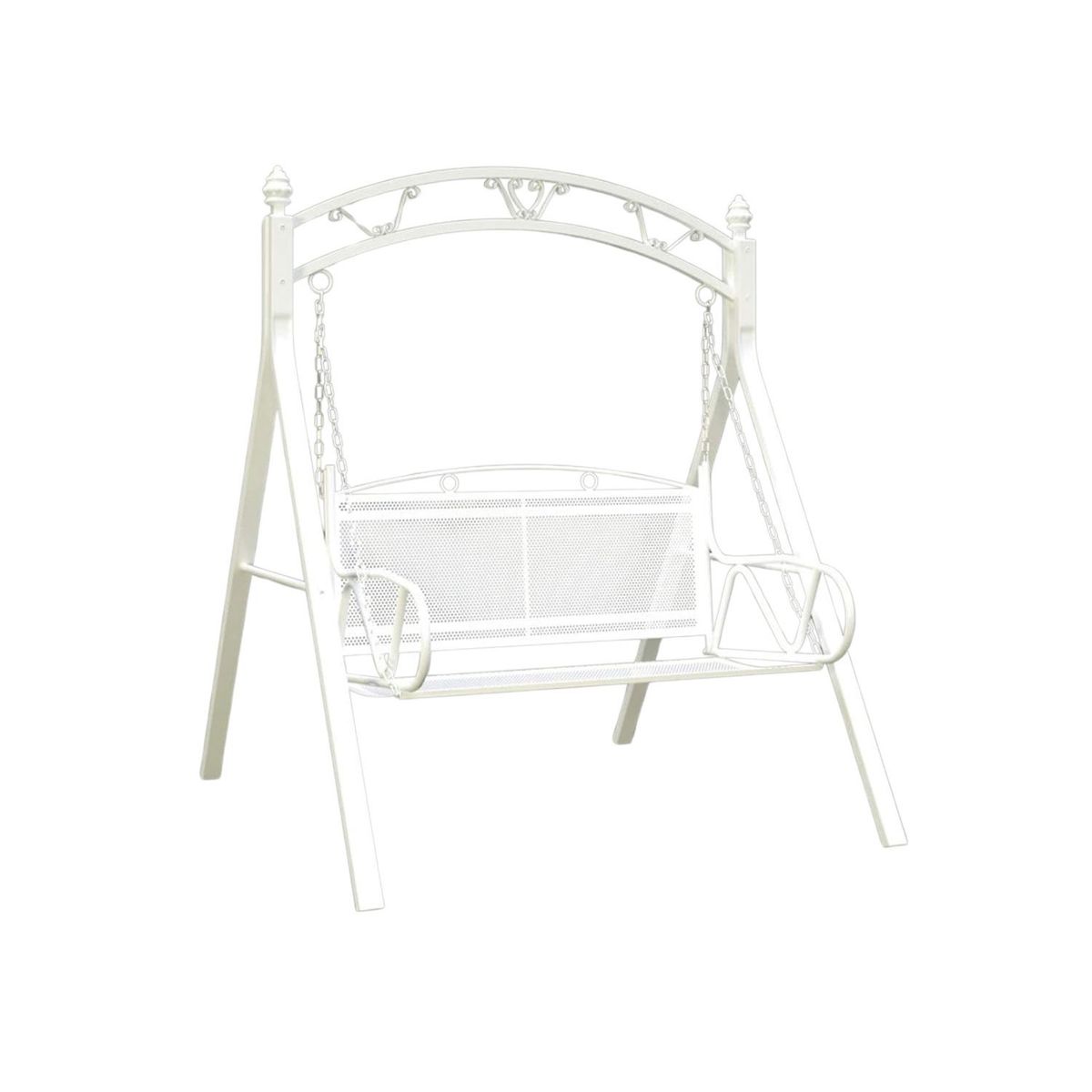 LUMAX - Sillon Columpio Al Aire Libre Jardin Terraza Patio