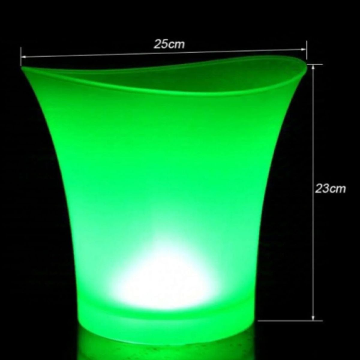 GENERICO - Hielera Parlante Cubetera Led Bluetooth Grande 7l Musical